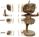 Картонный конструктор Cartonic 3D Puzzle Surprise Tralalero Tralala & Friends (CARTSURPTRA) - изображение 8