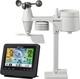 Stacja pogodowa Bresser Weather Center Wi-Fi Color 5 w 1 Profi Sensor Black (7002580) - obraz 1
