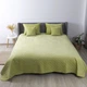 Покривало ТЕП "VELOUR" Салатове/Ромб прямий, 240x260 - изображение 2