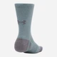 Набор мужских носков высоких Under Armour Ua Performance Tech Crew 1379512-587 MD 3 пары Синий/Бежевый/Бирюзовый (198633486527) - изображение 3
