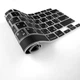 Силіконова накладка xVibe на клавіатуру MacBook NEO 13 2026 Українскі літери US Black - зображення 5