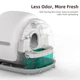 Смарт автоматичний лоток Tikpaws Auto Self-Cleaning Cat Litter Box CB001, котячий туалет, сірий - зображення 2