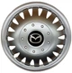 Автомобильные колпаки на колеса MAZDA R15 №320 SJS серебристые комплект 4шт TR0054418 - изображение 1