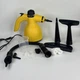 Пароочиститель с насадками Steam Cleaner 1000Вт, ручной многофункциональный отпариватель со шлангом для чистки полов, окон, плитки, сантехники, мебели, одежды, парогенератор для уборки и дезинфекции Желтый, DF-A001 - изображение 11
