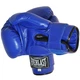 Перчатки для бокса Everlast DX-380 синие, боксерские перчатки для тренировок 8oz унций EVDX380 - изображение 2