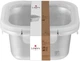 Контейнер для хранения Bergner Go Lovers из нержавеющей стали квадратный 1.5 л (53780) - изображение 2