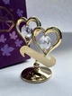 Фигурка Crystocraft Swarovski Сердца Love 7х6 см 1602306 - изображение 2