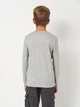 Футболка с длинным рукавом детская Levi's Lvb L/S Batwing Chesthit Tee 9EC706-C87 170-176 см Серая (3665115295399) - изображение 2