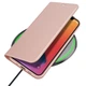 Чехол-книжка Dux Ducis с карманом для визиток для Apple iPhone 14 Pro Max (6.7") Rose Gold Без бренда - изображение 2