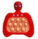 Електронний попит антистрес міні консоль Pop It Spider Man - зображення 1