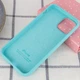 Чехол Silicone Case Full Protective (AA) для Apple iPhone 11 (6.1") Бирюзовый / Marine Green Без бренда - изображение 3