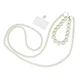 Шнурок Beads Pearl 2в1 120см (White) Epik (237169) - изображение 1