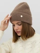 Шапка Malisa Наомі 15-1836-AA-156 One Size Сепия - изображение 2
