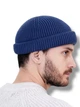 Вязаная шапка Мини-бини (Монатик) One-size Джинсовый - изображение 2