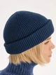Вязаная шапка Мини-бини (Монатик) One-size Джинсовый - изображение 8