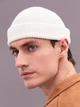 Вязаная шапка Мини-бини (Монатик) One-size Белый - изображение 11