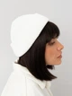Вязаная шапка Мини-бини (Монатик) One-size Белый - изображение 14