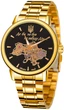Наручные часы Awarder 022 Mechanic Metall Не забуду Дом Gold-Black - изображение 1