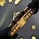 Наручные часы Awarder 022 Mechanic Metall Не забуду Дом Gold-Black - изображение 6