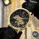 Наручные часы Awarder 022 Automatics Metall Не забуду Дом Black-Gold - изображение 2