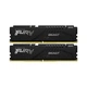 Модуль пам'яті для комп'ютера DDR5 32GB (2x16GB) 6000 MHz Fury Beast Black Kingston Fury (ex.HyperX) (KF560C36BBE2K2-32) - изображение 1