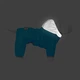 Комбинезон для собак Collar AiryVest ONE голубой, XS 30 - изображение 4