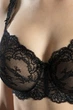 Бюстгальтер Soft Aubade OG13 noir 90D черный - зображення 4