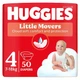 Підгузки Huggies Little Movers Mega розмір 4 (7-18 кг), 50 шт - изображение 1