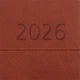 Тижневик датований Buromax 2026 Orion А4 зі штучної шкіри 136 сторінок Світло-коричневий (BM.2783-18) - зображення 4