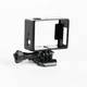 Защитный чехол рамка для экшн камеры GoPro Hero 3/3+/4 и крепление защелка с винтом (68115) - изображение 4