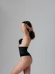 Трусы женские из натуральной ткани и эластичным поясом на животе Nud 2XL Черный - изображение 4