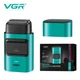 Електробритва VGR V-307 GREEN шейвер, подвійне лезо, 2000mAh, 9000 RPM - зображення 1