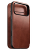 Кожаный чехол-книжка Nomad Modern Folio Horween Olde Dublin для iPhone 17 Pro - изображение 1