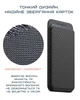 Чохол-картхолдер Pitaka Magnetic Woven Wallet Black/Grey (MWW2401) - зображення 9