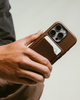 Кожаный кошелек Nomad Mag с Find My Tracking Horween Rustic Brown - изображение 15