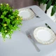 Скатерть "Aquastop" водоотталкивающая Light Gray, 150x220 - изображение 3