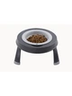 Миска на складывающейся подставке Dexas Dexas Single Elevated Feeder, 360 мл, серая - изображение 2