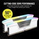 Оперативная память DDR5 32 Gb (6000 MHz) (Kit 16 Gb x 2) Corsair Vengeance AMD RGB White (CMH32GX5M2E6000Z36W) - изображение 4