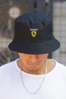 Чоловіча Панамка З Принтом Ferrari Black M (8049907) - изображение 2