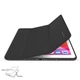 Чохол-книжка BeCover Tri Fold Soft TPU з кріпленням Apple Pencil для Apple iPad Air (4/5) 2020/2022 10.9" Black (711106) - зображення 4