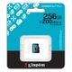 Карта памяти microSDXC (UHS-1 U3) Kingston Canvas Go! Plus 256Gb class 10 A2 V30 (R200MB/s, W-160MB/s) SDCG4/256GBSP - изображение 2