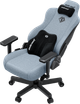 Fotel gamingowy Anda Seat Kaiser 3E XL Gray Blue Fabric (AD23YC-XL-09-T-CF-T01) - obraz 6
