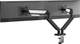 Кронштейн для двох моніторів 17-32" Anda Seat Stealth II Duo Black-White (AD-W-A6D-2S-BW) - зображення 7