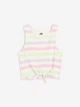 Майка H&M 128см кремовый, розовый 25099529151 - изображение 1