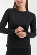 Термобелье зимнее женское на флисе North Fleece черное размер XL - изображение 5