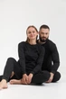 Термобелье зимнее женское на флисе North Fleece черное размер XL - изображение 10