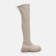 Женские ботфорты Ashoes Чулок 36 23.5 см Бежевые (ROZ6501006064) - изображение 1