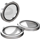 Захисне скло Etteri Camera Lens Protector для Apple iPhone 16 Pro / 16 Pro Max Silver (5907504523958) - зображення 1