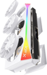 Karta graficzna XFX PCI-Ex Radeon RX 9070 XT Mercury Magnetic Air Edition White OC 16GB GDDR6 (256bit) (3100/20000) (1 x HDMI, 3 x DisplayPort) (840191502606) - obraz 3