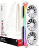 Karta graficzna XFX PCI-Ex Radeon RX 9070 XT Mercury Magnetic Air Edition White OC 16GB GDDR6 (256bit) (3100/20000) (1 x HDMI, 3 x DisplayPort) (840191502606) - obraz 6